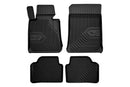 2.5D Гумени стелки Frogum №77 за BMW Серия 3 E90 седан, E91 комби (2004–2011) – 4 части, черни