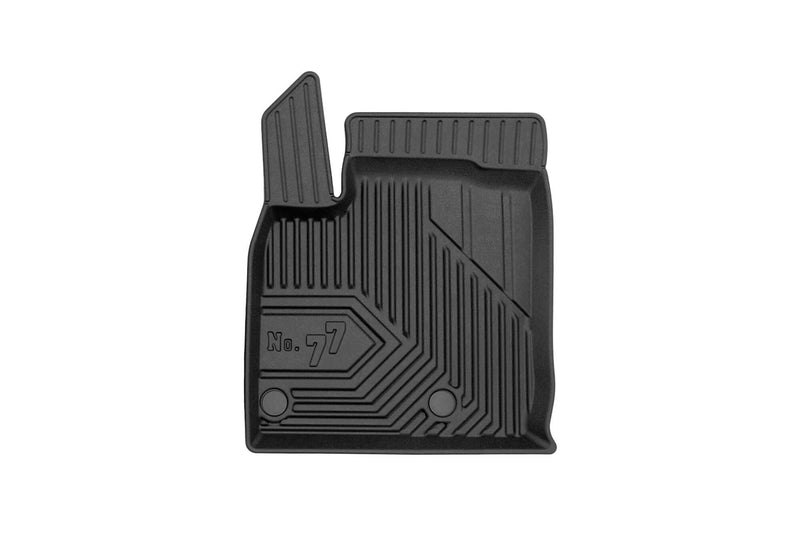 2.5D Гумени стелки Frogum №77 за Nissan Qashqai (2021+), 4 части, черни