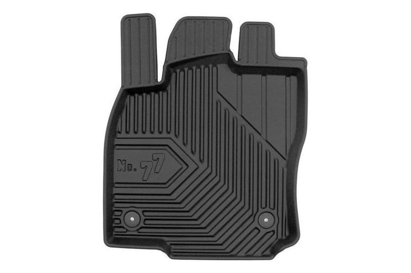 2.5D Гумени стелки Frogum №77 за Audi Q2 (2016–2020), 4 части, черни