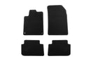 Мокетни стелки Petex за Peugeot 407 купе (2006–2011) Rex, 4 части, черни