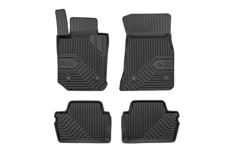 2.5D Гумени стелки Frogum №77 за BMW Серия 2 G42 Купе (2021+), 4 части, черни