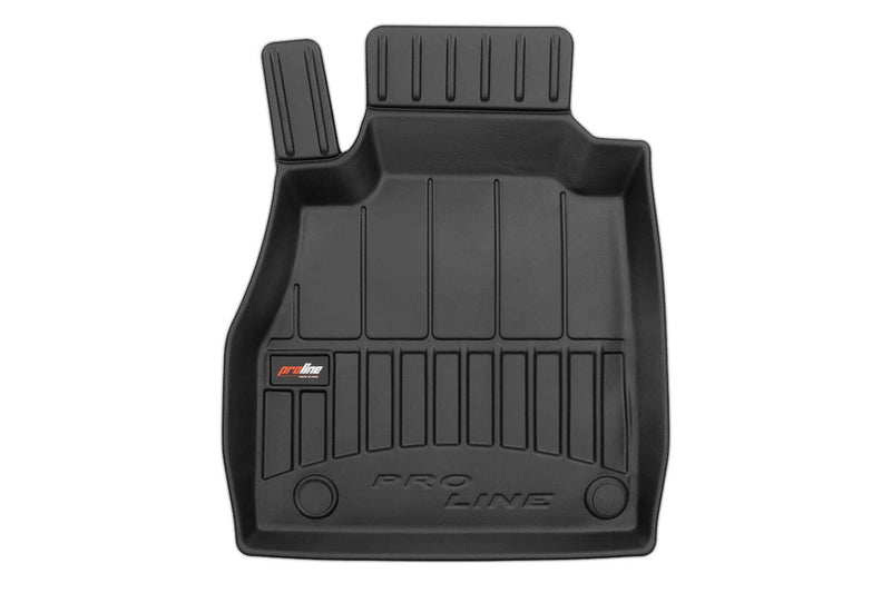 3D Гумени стелки Frogum за Nissan Micra (2016 +), 4 части, черни