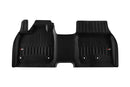 3D гумени стелки Frogum за Nissan Ariya (2022+), 2 части, черни