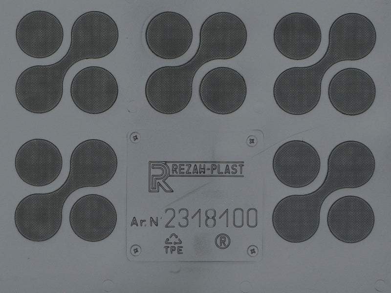 Șină de raft Rezaw-Plast pentru Volkswagen ID.3 / ID.3 1ST hatchback (2019 +) poziția de mijloc