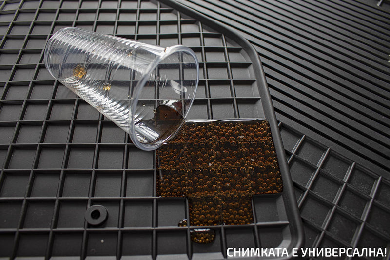 Covorașe din cauciuc Gumarny Zubri pentru Peugeot Boxer (2006-2021, 2021+) - 1 set