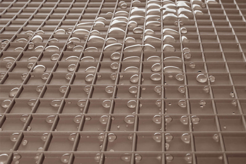 Гумени стелки Gumarny Zubri за BMW Серия 5 E60/E61 (2004–2010), 4 части, бежови