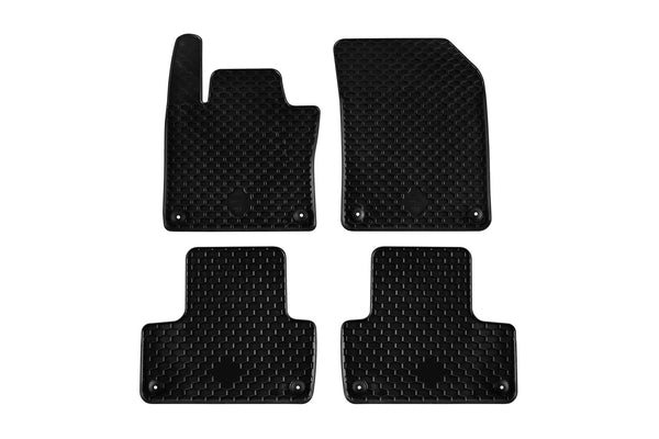 Гумени стелки Gumarny Zubri за Volvo XC60 (2018 +) – 4 броя, черни