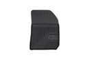 2.5D Rubber insoles Frogum №77 pentru Peugeot 308 (2013-2021), 4 părți, negru