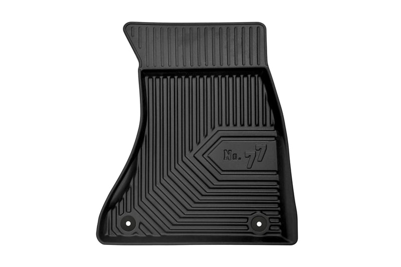 2.5D Гумени стелки Frogum №77 за Audi Q5 (2008–2017), SQ5 (2014–2017), 4 части, черни