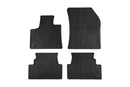 Covorașe din cauciuc Petex pentru Peugeot 3008 (2017+) - 4 părți, negru, aderență B01E2