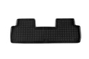 Covorașe din cauciuc Rezaw-Plast pentru Peugeot 5008 (2017 +), 5 locuri, 3 părți, negru