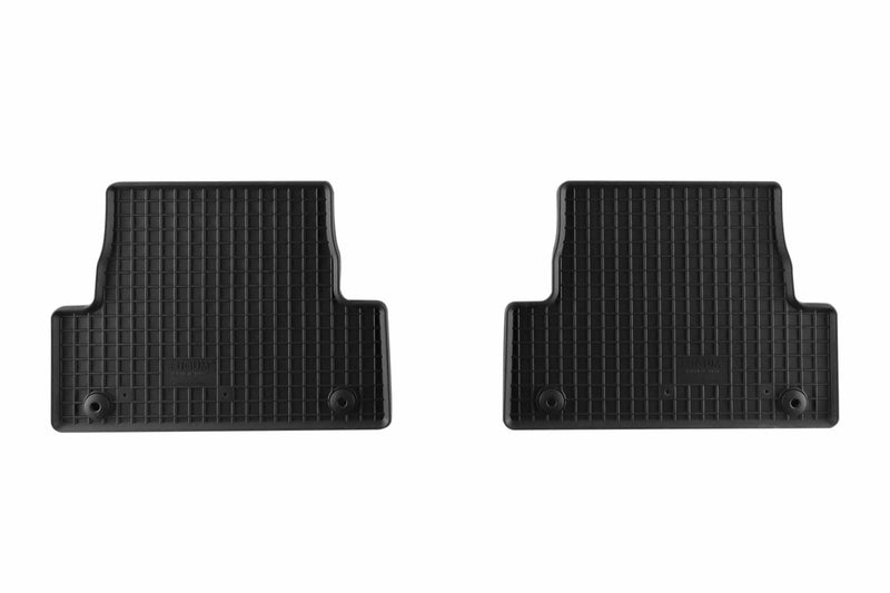 Гумени стелки Rigum за Volvo V40 (2012+), 4 части, черни