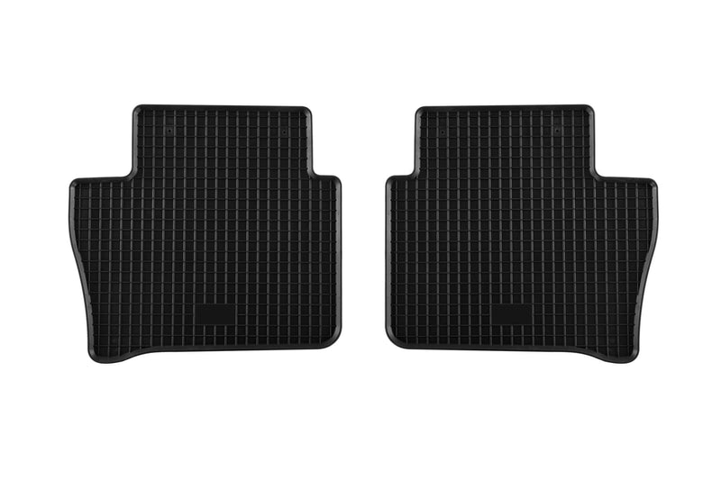 Гумени стелки Rigum за Nissan Tiida хечбек/седан (2007+), 4 части, черни