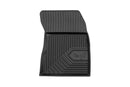 2.5D Гумени стелки Frogum №77 за Nissan Qashqai (2021+), 4 части, черни