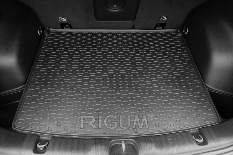 Covoraș de portbagaj din cauciuc Rigum pentru Jeep Compass și Compass PHEV (2017+) pentru poziția superioară sau inferioară a portbagajului