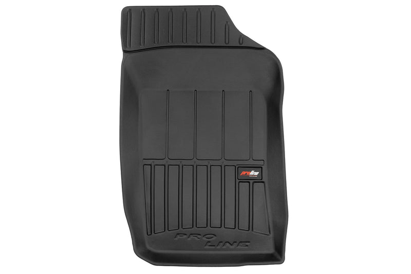 3D Гумени стелки Frogum за Peugeot 206 (1998–2012), 4 части, черни