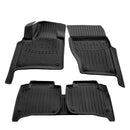 3D гумени стелки Stingray за Porsche Cayenne (92A) (2010-2017), 5 части, черни