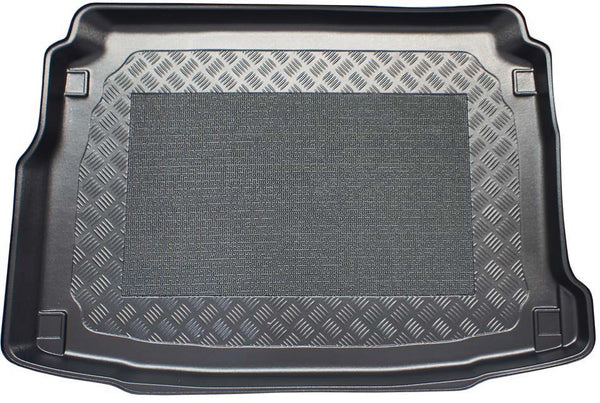 Raft Aristar pentru Peugeot 308 II Hatchback 5 uși (08.2013+) poziția superioară a portbagajului (prag de încărcare plat), cu deschidere în dreapta, roată de rezervă completă