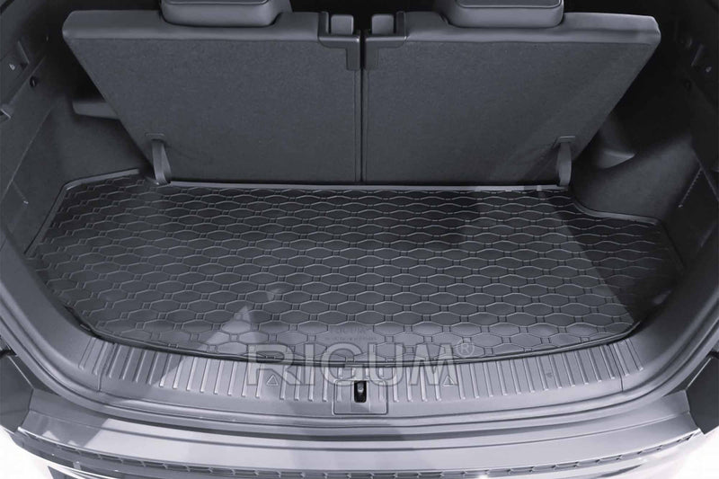 Covoraș de portbagaj din cauciuc Rigum pentru Skoda Kodiaq 7 locuri (2017+)