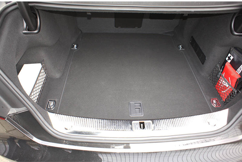 Portbagaj ARISTAR pentru Audi A8 D4 (facelift) Sedan (4 uși) (2013 - 2017) versiune standard și lungă, cu roată de rezervă temporară și portbagaj plat, de asemenea pentru versiunea Quattro