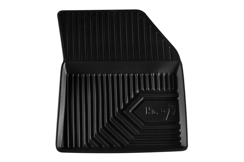 2.5D Covorașe de cauciuc Frogum model №77 pentru Peugeot 5008 (2017 +), 3 bucăți, negru