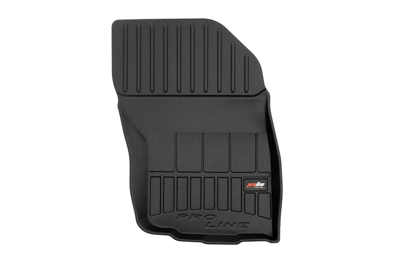 3D Гумени стелки Frogum за Mitsubishi Outlander (2006–2012), 3 части, черни