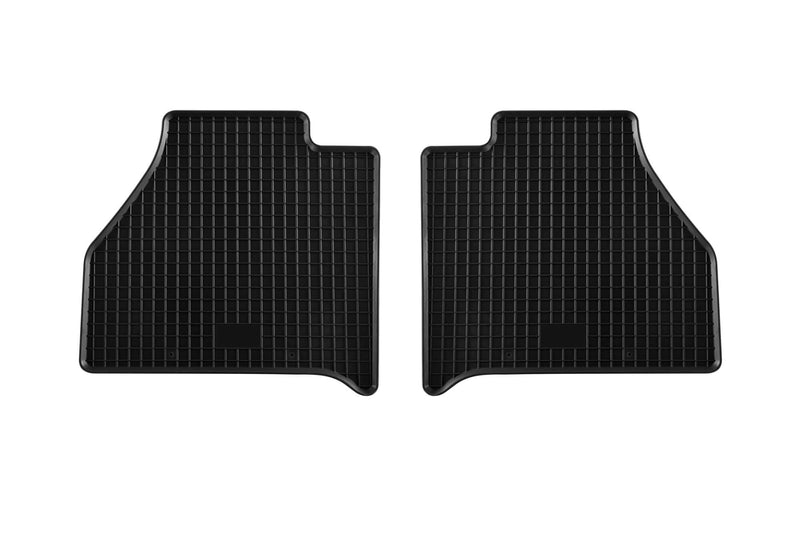 Гумени стелки Rigum за Nissan Navara Le New (2007+), комплект 4 части, черни