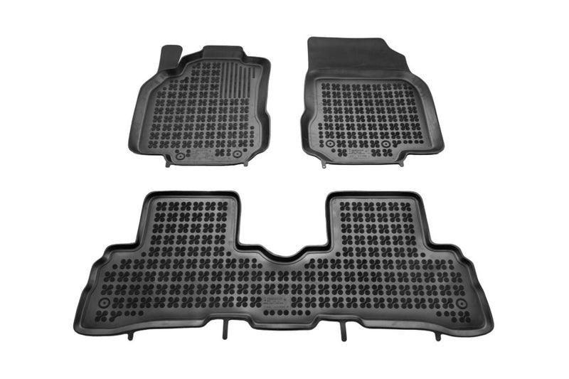 Гумени стелки Rezaw-Plast за Nissan Cube (2010–2014), 3 части, черни