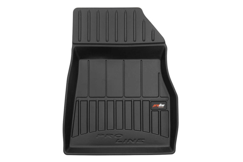 3D Гумени стелки Frogum за Nissan Micra (2016 +), 4 части, черни