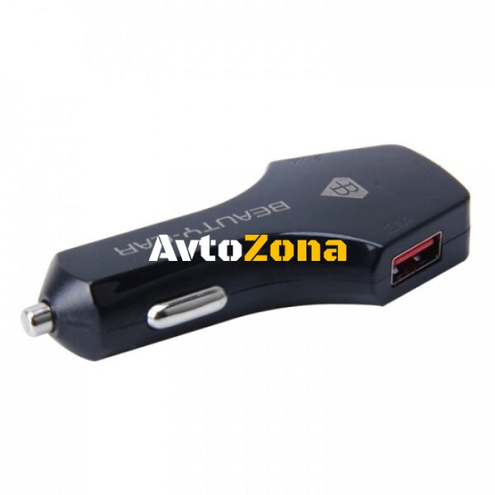 USB ЗАРЯДНО С 2 ПОРТА 12V - 1665 - Avtozona