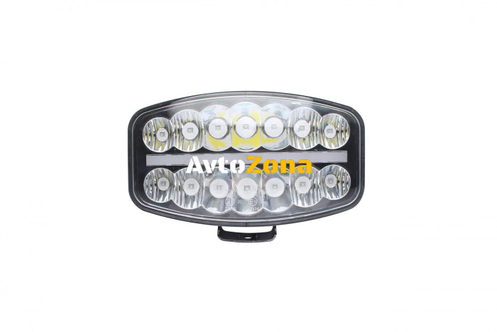 80W LED Лед Фар Халоген Три Функции Неон ефект Neon 24,5см x 13,9см 4100lm 12V - 24V E-Mark