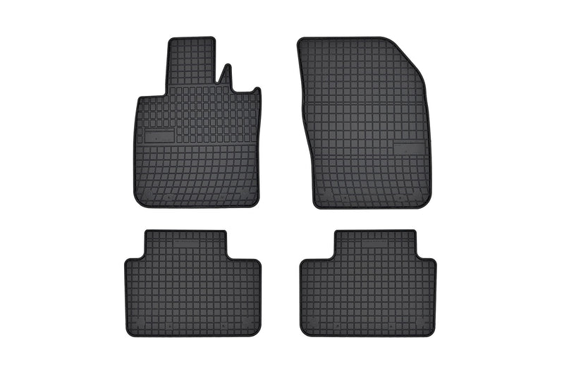 Гумени стелки Frogum за Volvo V60 (2018+), комплект 4 части, черни