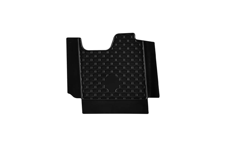 Covorașe de cauciuc Gumarny Zubri pentru Peugeot Expert (2016+) - cu găuri rotunde, 3 părți, negru