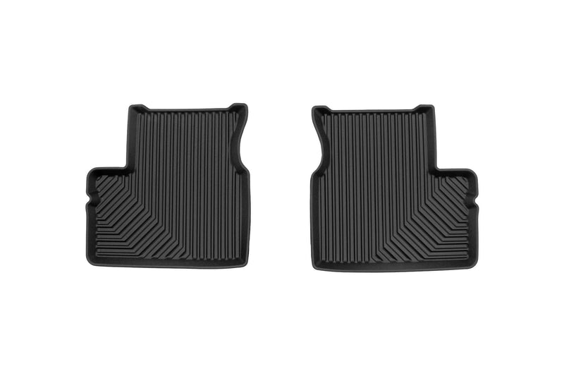 2.5D Гумени стелки Frogum №77 за Nissan Micra K13 (2010–2016), 4 части, черни