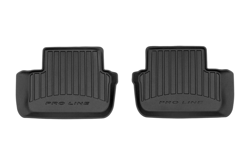 3D Гумени стелки Frogum за Peugeot 407 (2004–2011) – 4 части, ProLine серия, черни