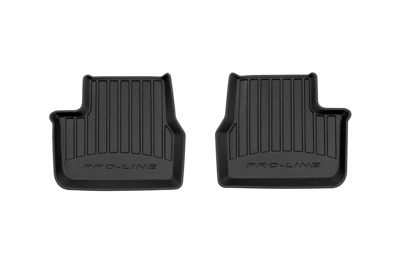 3D Гумени стелки Frogum за Peugeot 208 (2012–2019), 4 части, черни