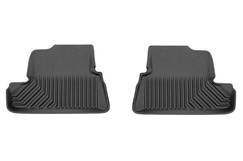 2.5D Гумени стелки Frogum №77 за BMW 6 E64 кабрио (2003–2010) – 4 части, черни