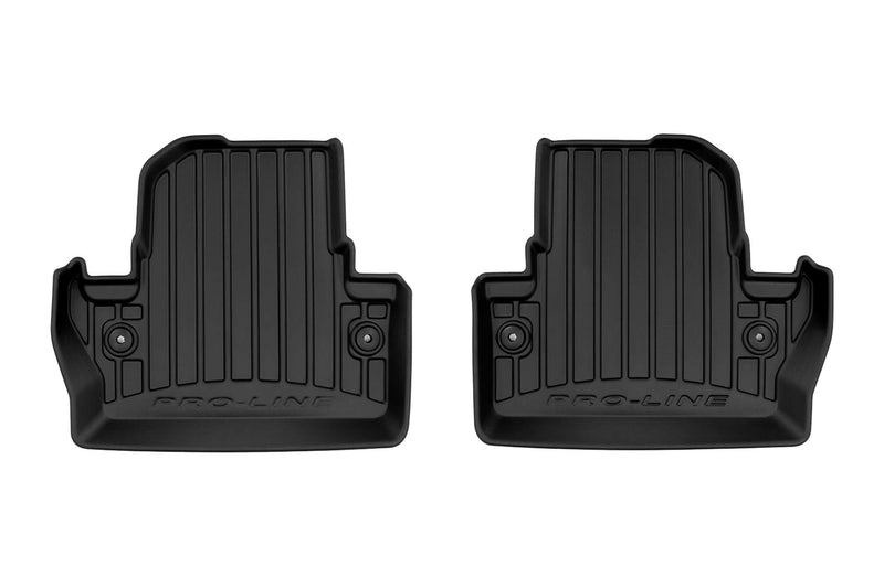 3D гумени стелки Frogum за Volvo V60 I Cross Country (2018+), комплект 4 части, черни