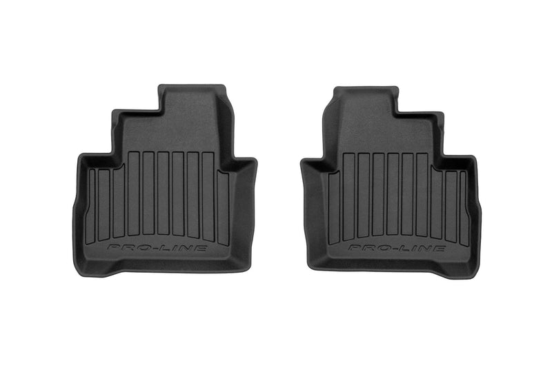 3D Гумени стелки Frogum за Nissan Qashqai (2021+), 4 части, черни