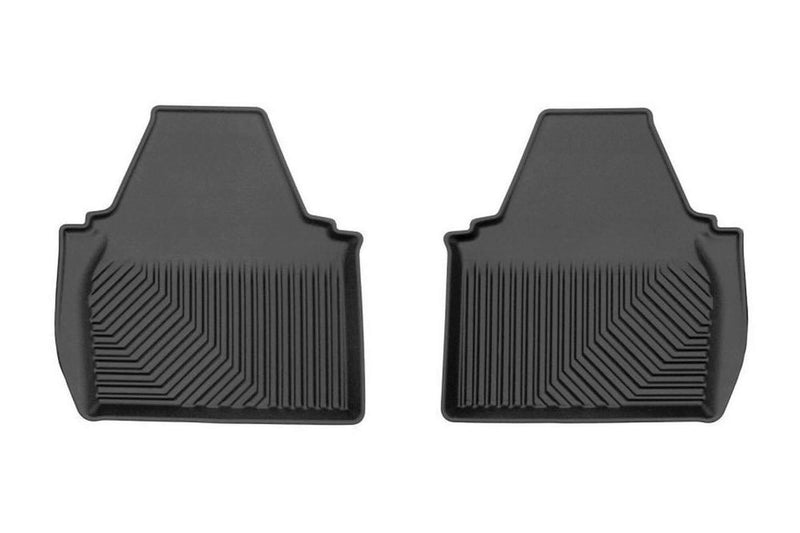 Covorașe de cauciuc 2.5D Frogum No 77 pentru Peugeot 607 (1999-2010), 4 părți, negru