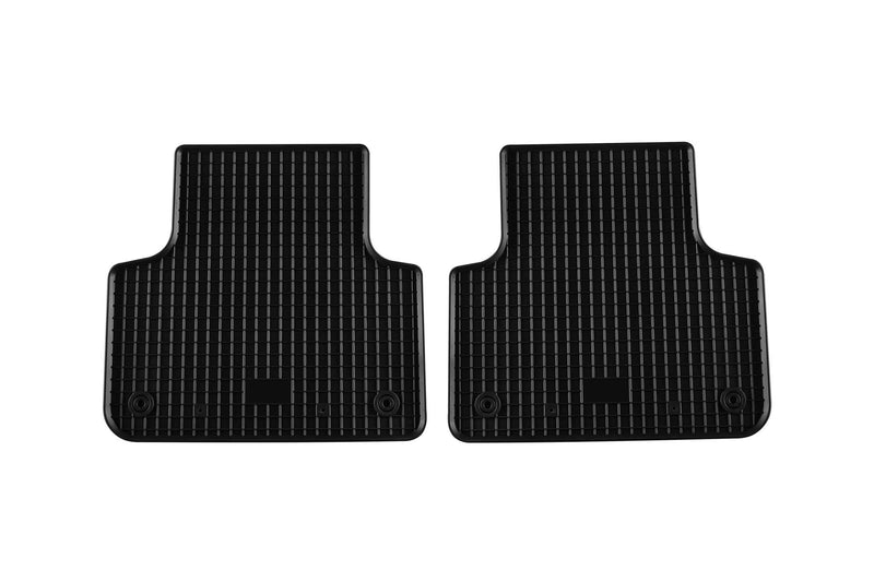 Гумени стелки Rigum за Audi Q7 (2015 +) и Audi Q8 (2019 +), 4 части – Черни
