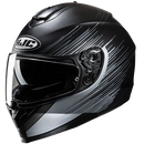 Каска HJC C70N Sway Black/Silver - Avtozona