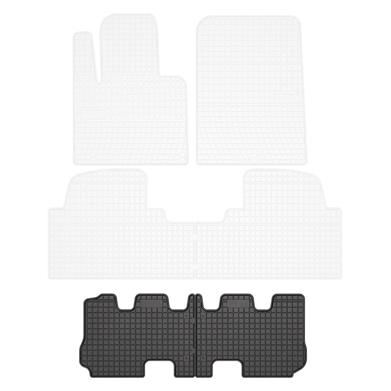 Covorașe din cauciuc Frogum pentru Kia Sorento (2014-2020) Scaune pe rândul 3, 2 părți