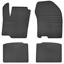 Frogum tălpi interioare din cauciuc pentru Suzuki SX4 (2013-2018), 4 părți, negru