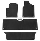 Covorașe din cauciuc Geyer&Hosaja pentru VW Sharan (1996-2010) 7 locuri, 5 părți