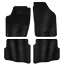 Covorașe din cauciuc Gumarny Zubri pentru VW Polo (2001-2009) găuri rotunde