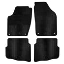 Covorașe de cauciuc Gumarny Zubri pentru VW Polo (2001-2009) găuri ovale