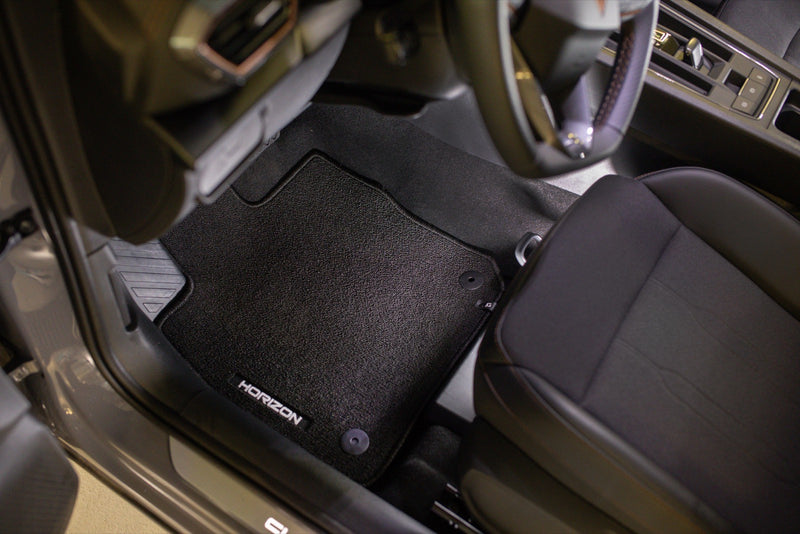 Мокетни стелки Frogum Horizon за Nissan Qashqai (2006–2013), 4 части, черни