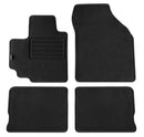 Covorașe Petex pentru Suzuki Celerio (2014+) - 4 bucăți, negru, țesătură Rex