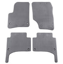 Covorașe Petex pentru VW Touareg (2002-2010) Gri cometă cu găuri ovale